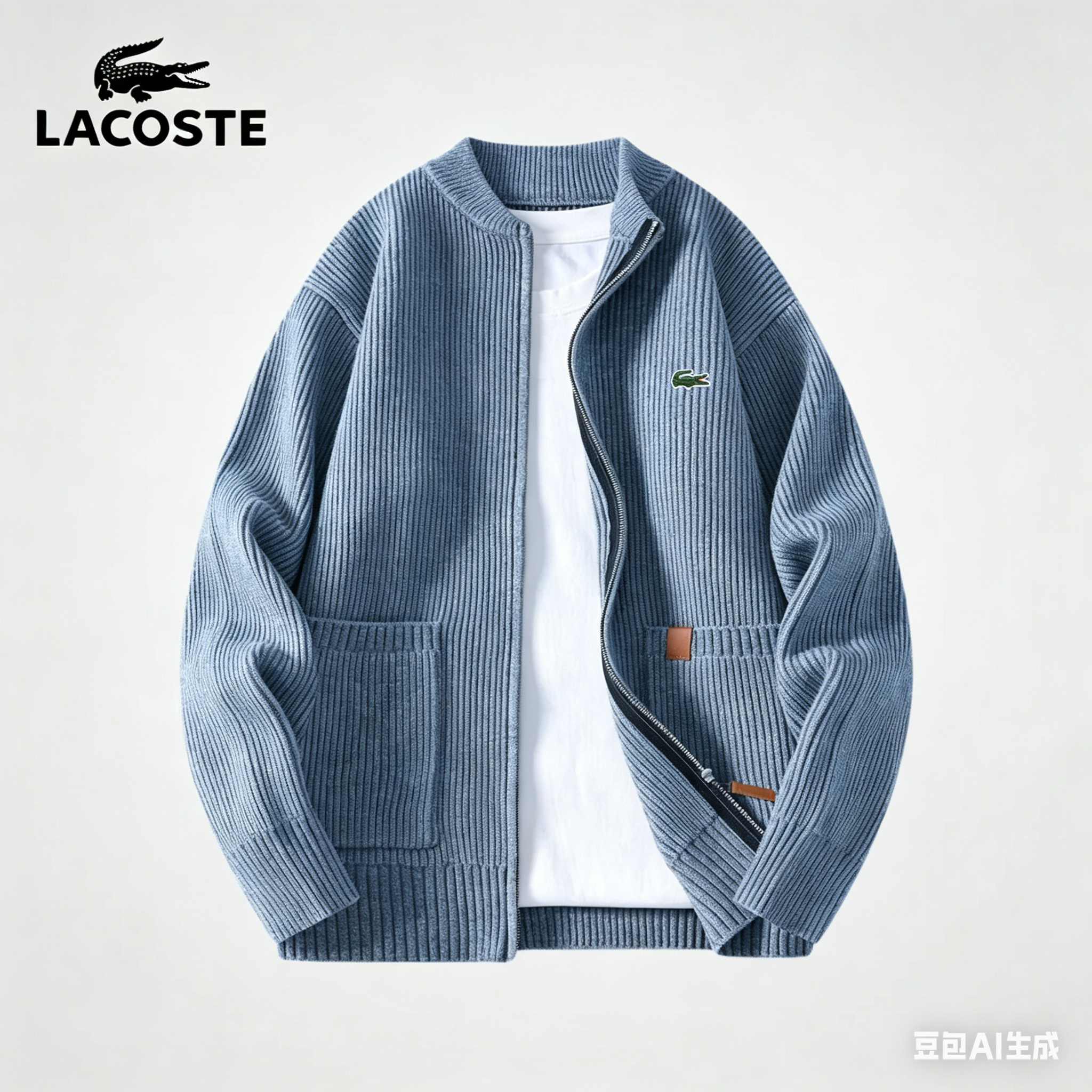 LC Signature Zip Cardigan