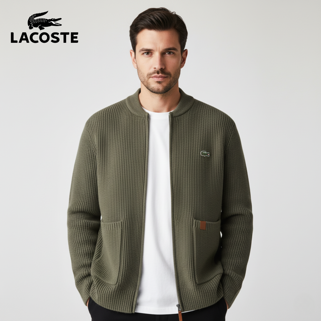 LC Signature Zip Cardigan