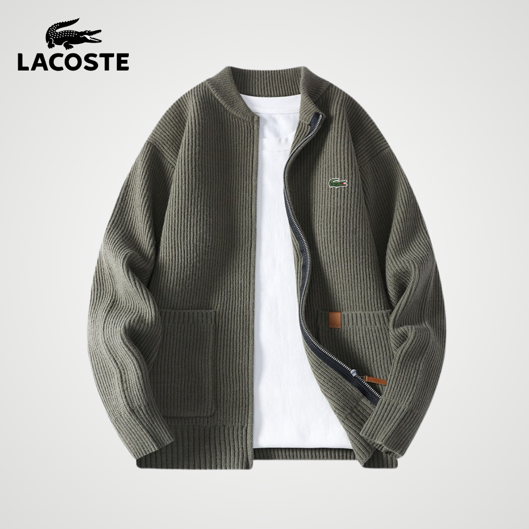 LC Signature Zip Cardigan